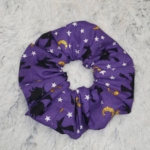 NEW witch Halloween scrunchie